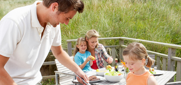 eten met kinderen